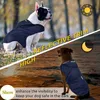 Dog Apparel Raincoat Reflective Dogs Rain Coat For Small Large Waterproof Clothes Golden Retriever Labrador Cape Pet Products 230923