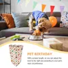 Kattenkostuums Huisdierkostuum Slabbetjes Benodigdheden Hond Kerstsjaal Hoofd Wasbare Halsdoek Feest Bandana Decor