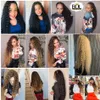 Human Hair Bulks BOL Synthetic Curly Hair Bundles Water Wave Hair Extension 3Bundles/Pack 100g Color Black Heat Resistant Fiber Kinky Curly 230925