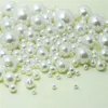 1000pcs lot Ivory ABS Faux Pearl Beads Spacer Loose Beads 4mm 8mm 10mm 12mm Jewerly Accessorie for DIY Making212a