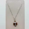 Pendant Necklaces Sports Necklace Promotion Softball Baseball Rhinestone Crystal Bling For Girls