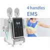 2024 Nouvelle mise à niveau portable 4 poignées Ems Body Sculpting Fesses Machine de levage Fat Burning Body Shaping Minceur Peau Raffermissant Équipement de beauté