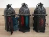 Bougeoirs Chandelier européen Vintage suspendu bougeoir marocain verre bougie lanterne mariage décor à la maison 230925