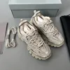 Balanciagalies Runners 3 Tracks Tracks Designer 30 Mens Women Balencigaas Leged Sneaker Runner Leather Triple S Sneakers Black White Casual Shoes 9 Enq7