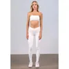 Actieve sets Rinabe witte kleur yogaset dames sportkleding string workout sexy top naadloze legging broek hoge taille gymkleding