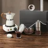 300 ml vintage trähandtag espresso maker moka potten klassiska italienska caféverktyg kök café tillbehör