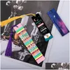 Keychains Lanyards 30Pcs Sublimation Blank Bookmarks Products Diy Bookmark Craft Projects Double Drop Delivery Fashion Accessories Dhw9S