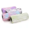 Yoga Blocks 33/45CM Iridescent Gradient Wave Foam Roller Yoga Pilates Exercise Body Muscle Massage Relax Yoga Column Home Fitness Equipment 230925