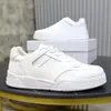 Sneaker CT-07 Mężczyźni Niski top swobodny buty biały skórzany deskorolka cielę