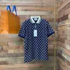 Camisa polo de algodão de manga curta bordada de alta qualidade camiseta masculina coreana roupas de moda verão top de luxo M-XXXL