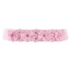 Belts Belt For Women 2023 Fashion Flower Elastic Stretch Waist Wide Elasticated Waistbands Girls Dress Accessories