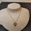 Designer Collana Bracciale Marchio di lusso L Set Gioielli Moda Catena vintage Gioielli da donna Regalo di San Valentino4215k