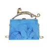 Acrylic Box Bag New Candy Color Little Fresh Girl Handheld Crossbody Dinner Bag 230915