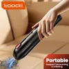 Toocki 6500Pa aspirateur de voiture sans fil Portable Mini aspirateur automatique à main sans fil pour le nettoyage de bureau à domicile de voiture