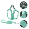 Colliers pour chiens, harnais pour animaux de compagnie, laisses pour petits chiens, ceinture de sécurité Portable pour chiot, fourniture résistante à l'usure, accessoire pratique en daim