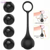 Masturbators 4 Balls Heavy Weight Hanger Glans Trainer Penis Extender Cock Rings Stretcher Enlargement Dumbbell Exercise Sex Toys for Men 18 230925