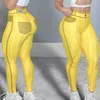 2023 Hot Sale Line Gedrukte leggings Dames Zachte Workout Panty Fitnessoutfits Yogabroek Hoge taille Gymkleding