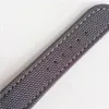 luxury mens watches sapphire 44mm steel bezel black nylon strap asia 2813 automatic mechanical fashion wristwatches282K