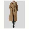 Women's Trench Coats Early Autumn New Md Waterproof Tall Loose Fit Long Windbreaker Massino Dutti Coat