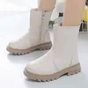 Botas Invierno Autumn Otoño NUEVAS Niñas High Children Fashion Princess Side Zipper Diseño Long 230926