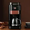 Vollautomatische amerikanische Kaffeemaschine, 3-Gang-All-In-One-Mahlkaffeemaschine, Haushaltskleine Frischmühle