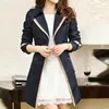 Women's Trench Coats Trench Coat For Women Autumn Casual Double Breasted Female Long Trench Coats Plus Size Casaco Feminino Ladies Windbreaker 230926