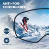 Utomhus Eyewear Maxdeer Ski Goggles Män Kvinnor Snowboard vattentätt dubbelskikt Antifog Glasögon UV -skydd Snöskid Egyeware 230926