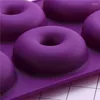 Moldes de cozimento Silicone Donut Donut Chocolate Muffin Pan Doce Bandeja de Gelo Molde Molde Home Cozinha Suprimentos