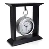Zegary stołowe i metalowe czarne srebro 8 reloj de mesa domowe dekoracja luksusowa budzik but