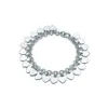 Braccialetti con ciondoli Famosi marchi di stilisti in argento sterling 925 Fascino classico Bracciale fai da te Etichetta multicuore Handwear L2212162553