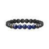 Pärlstav lava rock armband yoga energi sten 8mm lapislazi ojo de tigre power pärlor för man smycken droppleverans armband dh4mh