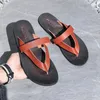 Chinelos masculinos ao ar livre macio antiderrapante adulto de secagem rápida leve sapatos de praia indoor refrescante flip-flops