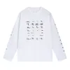 T-shirt di marca Bal Collezione LOGO classica Stampa T-shirt a maniche lunghe Alta qualità Primavera/Autunno