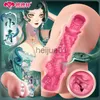 Masturbators Male Masturbator Pocket Pussy Artificial Real Vagina doll Sex toys for Men Aircraft Cup onahol for men x0926