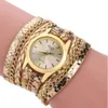 Bijoux bracelets montre pour femmes ficelle armure serpentine quartz montre mode de 311J