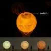 Humidifiers Moon Humidifier Household Silent Air Mini Small Bedroom USB Wireless Desktop Portable Luminous Lamp YQ230926