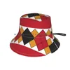 Berets Bélgica 1984 Home Camisa Bucket Hat Sun Cap Euro 84 Belgie Rode Duivels Futebol Futebol Futbol Futebol Brimless Malha