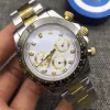 Luksusowy designer klasyczny moda automatyczna mechanika mechaniczna zegarek rozmiar 40 mm Waterproof Funkcja świąteczna Prezent Bezpłatna dostawa