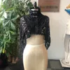 Eşarplar Rosetic Buttleneck Şal Cape Dantel Ortaçağ Vintage Kadınlar Moda Zarif Retro Gotik Pelerin Partisi Kısa Kadın Şalları 230922