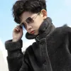 Coat Boy Faux Sheepskin Fur Jackets Male Loose Children Casual Fashion Long Outwear Warm Coats For Kids Thick 230926