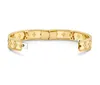 Perlees Vierbladige bedelarmbanden Signature Van Clover Star Caleidoscoop Brede band diamanten gouden armband voor dames meisjes Valentijnsdag sieraden