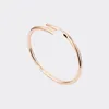 Fashion Style Nail Bracelet Jewelry Designer for Women Designer Bracelet Titanium Steel Gold-Plated Never Fading Non-Allergic,Gold,Silver,Rose Gold;