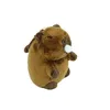 Pluszowe breloki 1/2pcs ściskanie dźwięki Capybara Keyring Kobiety Dziewczęta Śliczna Kapibara Pluszowa lalka klęska kluczyka Mężczyzn Mężczyzna