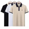 Hoge kwaliteit heren T-shirt Designer Polo zomershirts High Street Borduren klein paard krokodil Afdrukken Kleding Heren merk poloshirt maat M-3XL