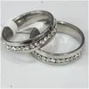 Drie Stenen Ringen 250 Sier Comfort Fit Strass Zirkoon Roestvrij Staal Drop Levering Sieraden Ring Dh2No