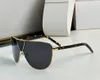 69Z Maska Okulary przeciwsłoneczne Złote Zielona soczewki Sunnies Gafas de Sol Designer Okulary przeciwsłoneczne Occhialia Da Sole Uv400 Ochrona okularu