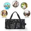 Outdoor Bags Baroque Floral Sports White Paisley Training Gym Bag Large Capacity Graphic Handbags Men's Printed Fitness