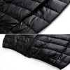 Parkas pour hommes Nouveau chaud hommes doudoune légère hommes mode manteau à capuche court léger jeunesse Slim Fit manteau doudoune vêtements d'extérieur rembourrés noir L230926