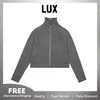 Women's Knits Tees Lux Fall Winter Matin Kim Knit Wear Turtle Neck Zipper Sweater Cardigan for Women Men Unisex Clothing Korea Designer Brand 230925