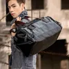 New Men's Bag Fitness Bag Single Shoulder Messenger Bag Men's Handbag Tide Pu Leather Large Capacity Travel Bag 230915